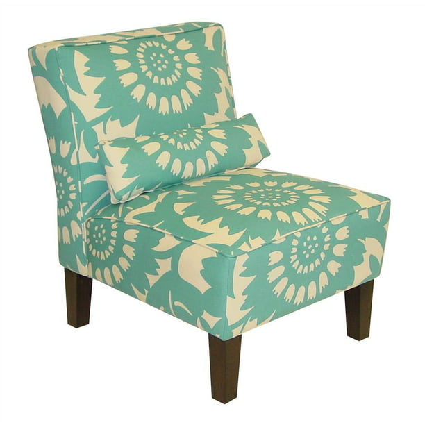 Gerber Accent Chair in Turquoise