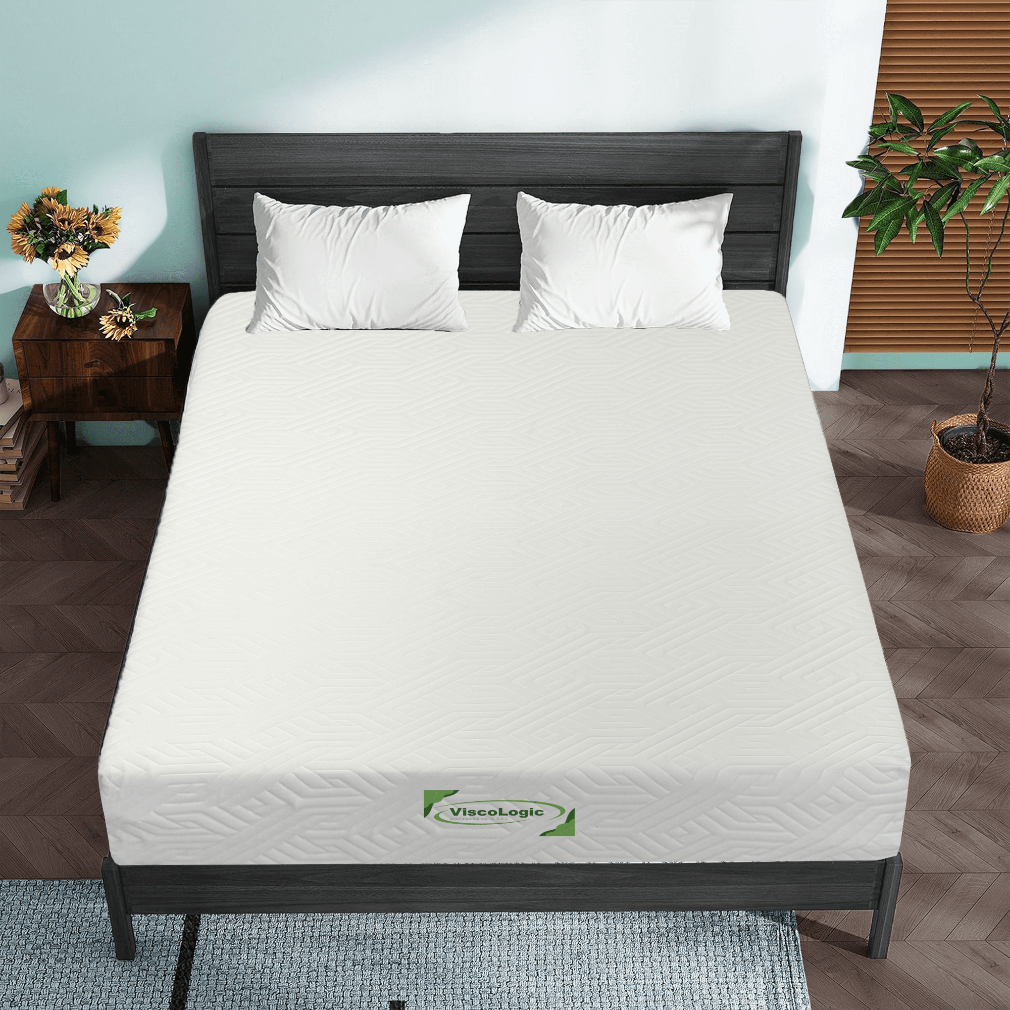 ViscoLogic Maxima 7" Twin Reversible Medium Comfort Foam Mattress
