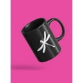 thumbnail image 3 of White Dragonfly Mug - SPIdeals Designs,, 3 of 4