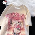 thumbnail image 3 of Sanrio con estampado de Hello Kitty para hombre Y mujer, camiseta gótica de estilo Hip Hop Y 2k, ropa de moda de los años 2000, 3 of 4