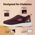 thumbnail image 3 of FitVille Diabetic Shoes for Women Extra Wide Walking Shoes for Swollen Foot, 6.5 x-Wide, 3 of 6