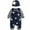 Navy, variant on Gerichy Toddler Baby Boy Clothes Fall Winter Outfit, Baby Sets Stripe T-shirt Top Print Suspender Trousersl Hat Outfits Set