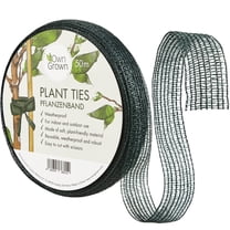 OwnGrown Garden Netting: 164ft Dark Green Plant Ties as Weatherproof Climbing Plant Support – Plant Netting – Garden Mesh Roll – Garden Plant Tie