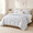 01-a#chic Fresh Blue Floral-Twin XL(68"x90"), variant on 01-a#chic Fresh Blue Floral Queen(90"x90") 3-Piece Botanical Comforter Bedding Set