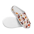 thumbnail image 3 of Kdxio Turkey And Thanksgiving2 Women's Men's Slippers Plush Slip-On House Slipper for Winter Indoor Soft Cushion Non-slip Fluffy Slides Slippers-13, 3 of 7