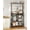 Black, variant on Pots and Pans Organizer Rack, Kitchen Bakers Rack, Multi-Tier Storage Shelf, Kitchen Island Table, Cooking Rack with Pots and Pans Storage, Black TPR60BB