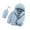 Sky Blue, variant on Esaierr Baby Boys Girls Hooded Coat for Toddler Kids Puffer Down Jacket Puffer Down Coat Puffer Down Outwear Winter Lightweight Down Jacket Solid Colour Jacket for 2-14Y
