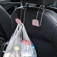 thumbnail image 5 of Universal Bling Car Accessories Seat Back Hook,2PCS (Pink), 5 of 5