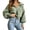 Green, variant on Women's Sailor Collar Sweater Lapel V Neck Ribbed Knit Pullover Long Sleeve Lightweight Coastal Casual Top Khaki S