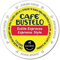 Cafe Bustelo Espresso K Cup Pods For Keurig Brewers, Dark Roast Coffee, Espresso, 24 Count