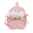 thumbnail image 4 of Bolsa de la escuela de niñas de mochila linda para la salida de la salida de semana de compras de compras Rosa, 4 of 7