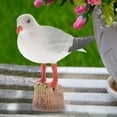thumbnail image 4 of 3 figuras de gaviota de plástico, estilo náutico, decoración para el hogar, la oficina y el jardín, 4 of 8
