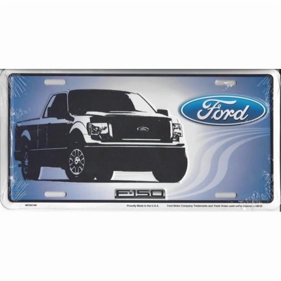 Ford F150 Metal License Plate