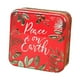 thumbnail image 1 of Tarro de caramelos,Lata de navideñas con tapa para regalar en las fiestas,Caja de regalo para dulces navideños cuadrada,contenedor para ,Lata de hojalata para Paz roja, 1 of 8