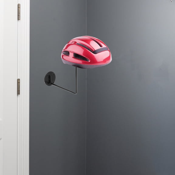 ETHZZLE Black Hat Display Shelf, Wall Mounted Heavy Duty Rack, Rust Resistant, Storage Organizer for Hats