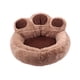 thumbnail image 4 of Alfombrilla redonda para cama de mascotas, cojín antideslizante para perros, casa para dormir, para gatitos de otoño invierno, cama , SG Salvador gato cama de peluche, 4 of 10