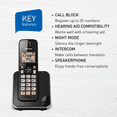 thumbnail image 3 of Téléphone sans fil Panasonic DECT 6.0 avec blocage d’appels – 1 combiné, 3 of 9
