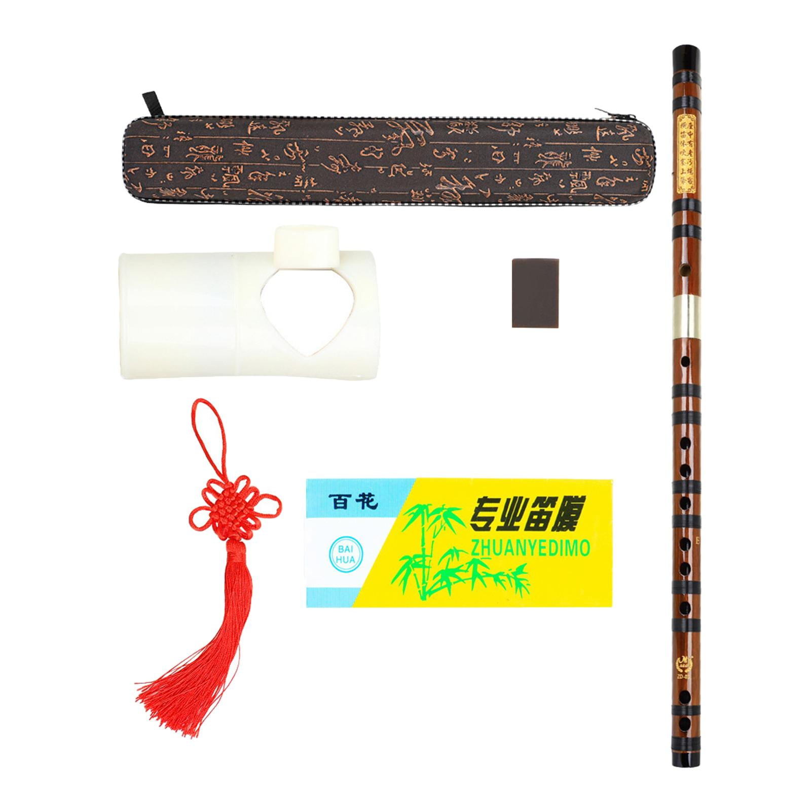 LeeQinersw Bamboo Flute Chinese Flute Woodwind Instruments Durable Vintage High Quality for Key of G