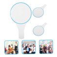 thumbnail image 3 of SHOWERORO 3pcs Dry Erase Board Handheld Whiteboard Blue Foams Voting, 3 of 7