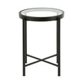 thumbnail image 2 of Evelyn&Zoe Duxbury 18" Wide Round Side Table, Blackened Bronze, 2 of 7