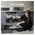 thumbnail image 6 of Electric Roaster Oven 20 QT, Turkey Roaster with Self-Basting Lid, 1450W, Defrost & Warm, Adjustable Temp, Fits Up To 24lbs, Removable Pan & Rack, 6 of 9