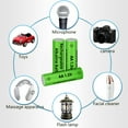 thumbnail image 3 of DFITO 1.5V Alkaline AA Rechargeable Battery Cell, 16PCS, 3 of 7