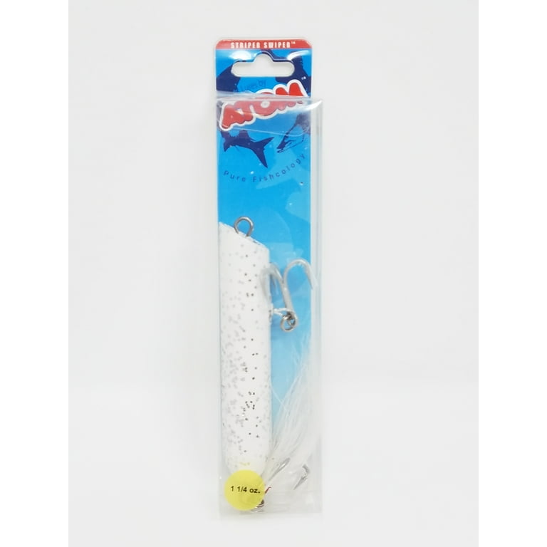 Atom Freshwater 1 1/4 oz Striper Swiper, Hard Bait, Top