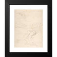 thumbnail image 2 of John Flaxman 11x14 Black Modern Framed Museum Art Print Titled - Sleep Escaping from the Wrath of Jupiter (1793), 2 of 5