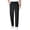 Black,#004, variant on Men's Pull On Stretch Relaxed Fit Smart Casual Pants - Comfy Stretch Breathable Pants for Men Over 50,M