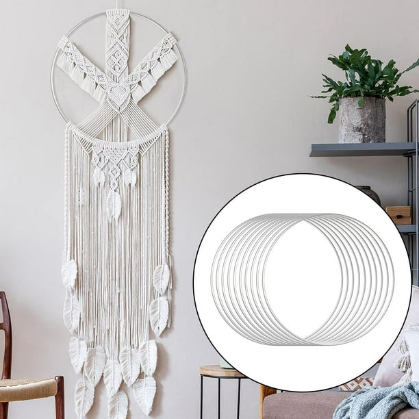 30cm Metal Macrame Rings Large Metal Hoop for Wedding Wreath Decor And Diy 10pcs 10pcs