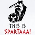 thumbnail image 2 of CafePress - This Is Sparta! Infant Bodysuit - Baby Light Bodysuit, Size Newborn - 24 Months, 2 of 4