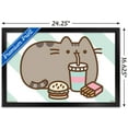 thumbnail image 2 of Pusheen - Food Wall Poster, 14.725" x 22.375", Framed, 2 of 3