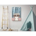 thumbnail image 3 of Awkward Styles Raccoon in Forest Canvas Ready to Hang Art Raccoon Printed Artwork Cute Animals Poster Forest Wallpaper Baby Room Art Decor Raccoon Framed Illustration Forest Inspirational Kids Decor, 3 of 7