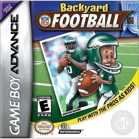 Backyard Football - Nintendo Gameboy Advance GBA (Best Gba Sports Games)