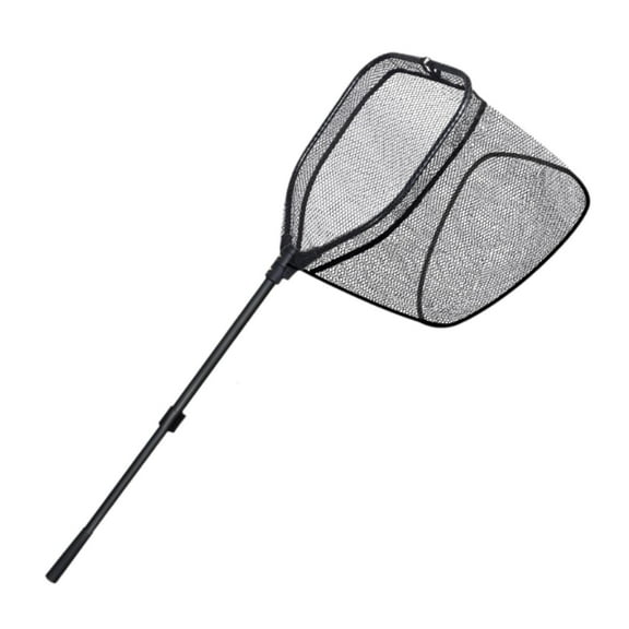 colaxi Catching Net Portable Extendable with Handle Net Comfortable Grip Telescopic Pole for Freshwater Saltwater Outdoor