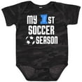 thumbnail image 3 of Inktastic My 1st Soccer Season Boys Baby Bodysuit, 3 of 5