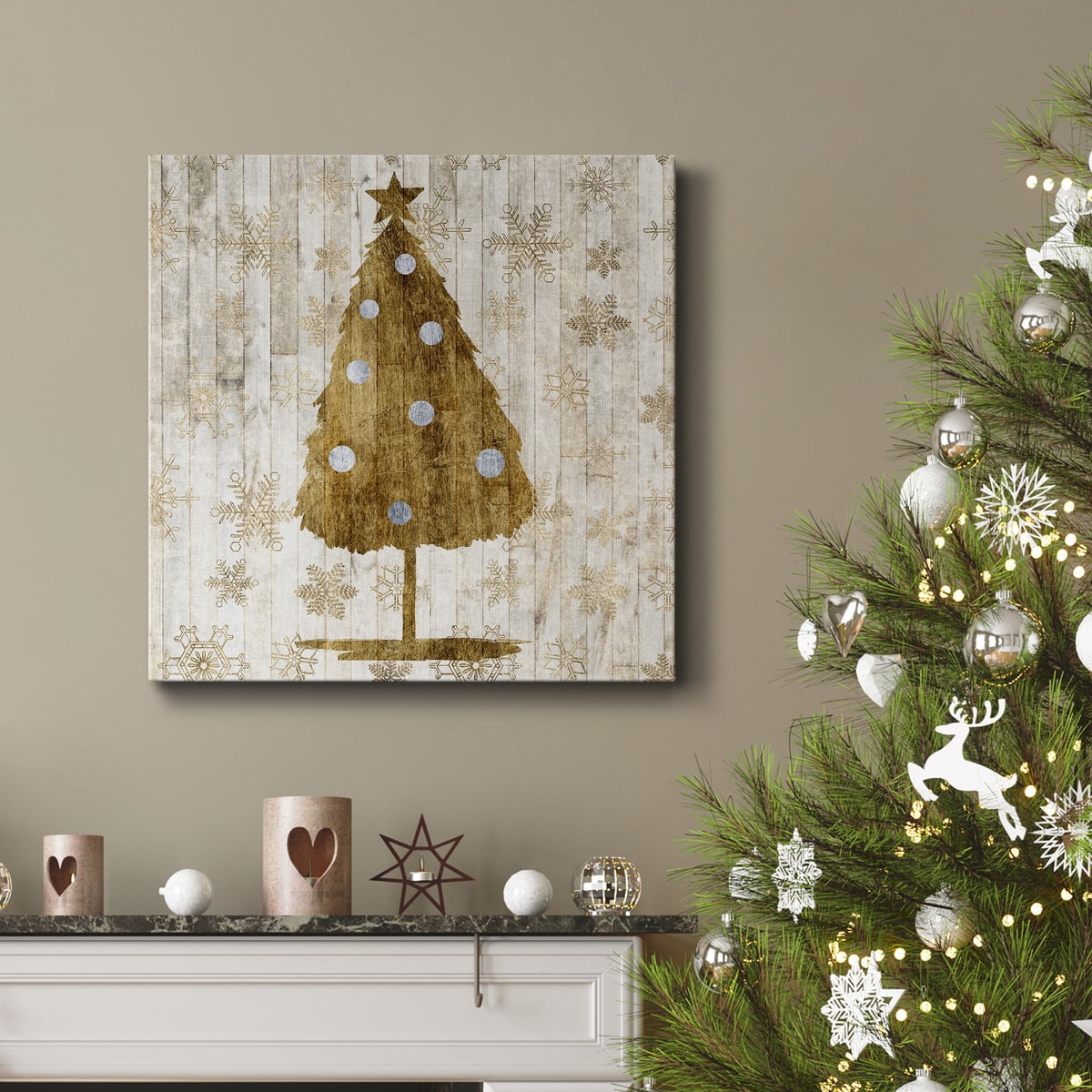 Merry Quackmas Collection C - Premium Gallery Wrapped Canvas - Ready to Hang