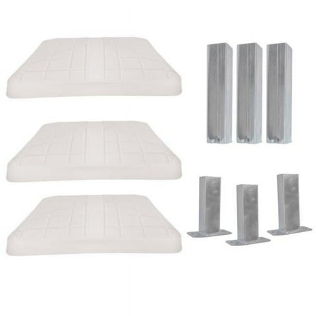 18 x 18 x 3 in. Pro Anchored Base Set