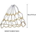 thumbnail image 3 of Heavy Duty Basketball Net, Stainless Steel Braided Chain Ensures All Weather Durability For Indoor Outdoor Use, 3 of 5