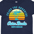 thumbnail image 4 of Inktastic Summer Enjoy the Sunshine Outer Banks North Carolina in Blue Boys or Girls Toddler T-Shirt, 4 of 5