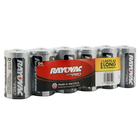 Ray-o-vac Alkaline Battery D 6pk