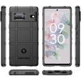 thumbnail image 2 of Case for Google Pixel 7, Heavy Duty Shockproof Military Grade Drop Tested Field Phone Case Bumper Rugged Cover for Google Pixel 7 HD Black, 2 of 8