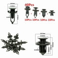 thumbnail image 2 of PRIME- 40X Car Plastic Rivets Fastener Clips Bumper Push Pin Rivet Retainer Accessories, 2 of 6