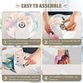 thumbnail image 6 of Wolf Forest Mountain LED Desk Lamp Table Lamp USB Bedside Nightstand Small Lamp for Bedroom Living Room Kids Room, 6 of 8