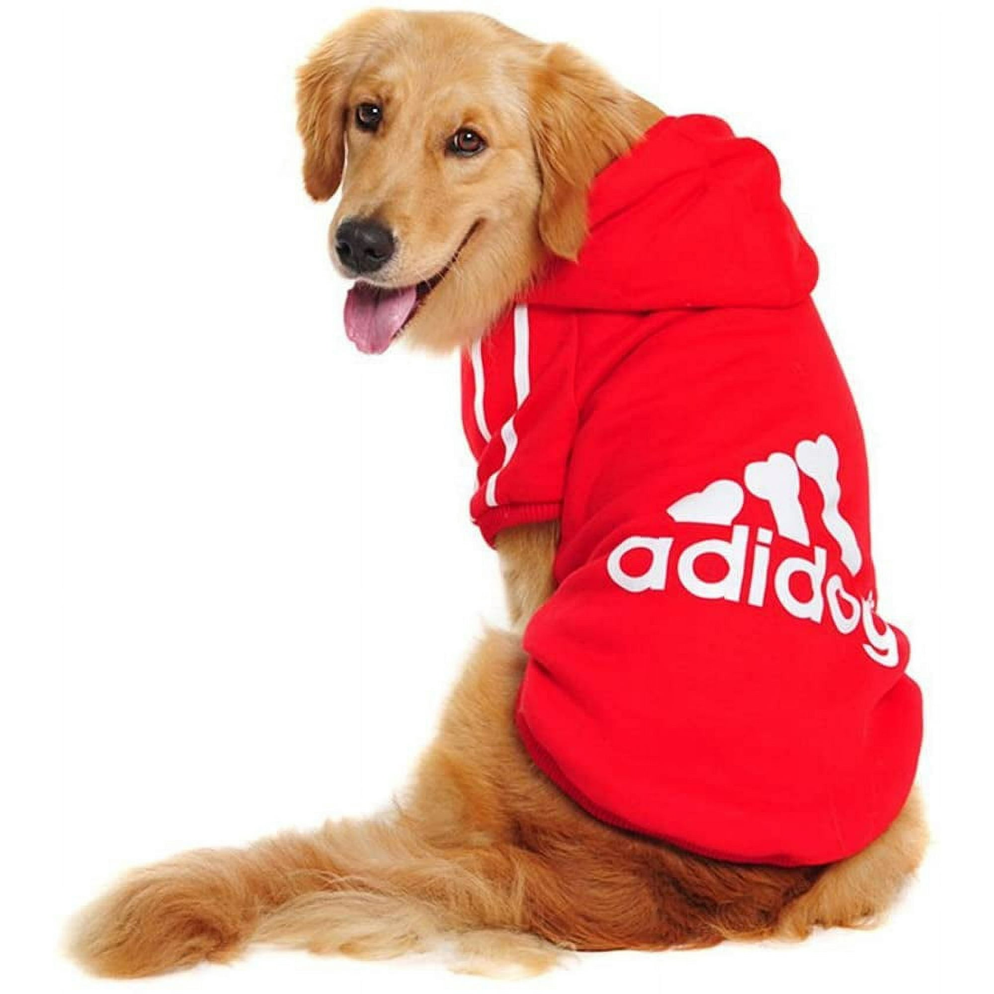 Hoodie Manteau Chien Adidog Grand Chandail à Capuche Pour Chien