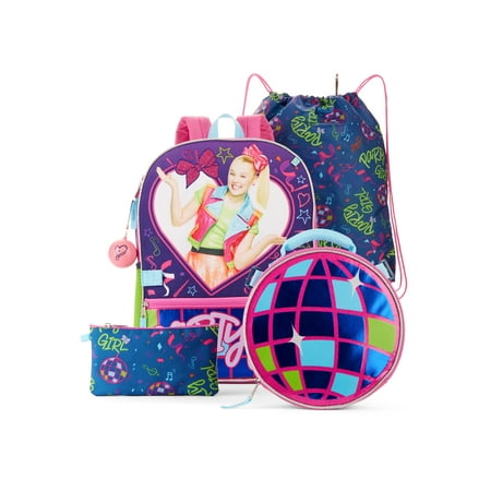 JoJo Siwa Party Girl 5-Piece Backpack Set
