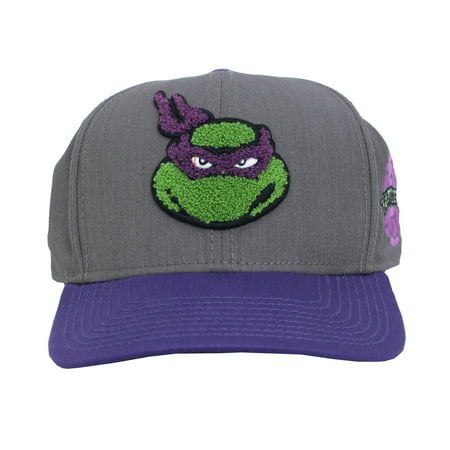 Donatello Teenage Mutant Ninja Turtles Patch Adult Snapback Baseball Cap Hat
