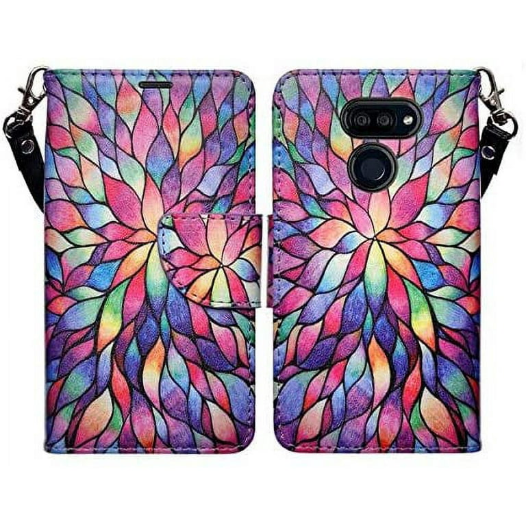 LG K51/LG Reflect/L555DL/Q51 Case Pu Leather Wallet Phone Case