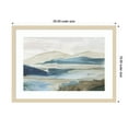 thumbnail image 4 of Amanti Art Misty Blue Mountains Wood Framed Wall Art Print, 4 of 5