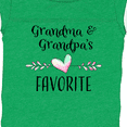 thumbnail image 4 of Inktastic Grandma and Grandpas Favorite Heart Grandchild Boys or Girls Baby Bodysuit, 4 of 5
